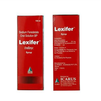 Lexifer Syrup 150ml - Iron Supplement/Anaemia-Vma