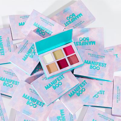 Makeup Revolution Power Eyeshadow Palette Manifest Boo 6.6 gm - Eye Shadow Palettes