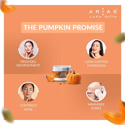 Arias by Lara Dutta Intense Hydrating Moisturizer - Pumpkin Seed Oil & Shea Butter 50 gm - Body Butter