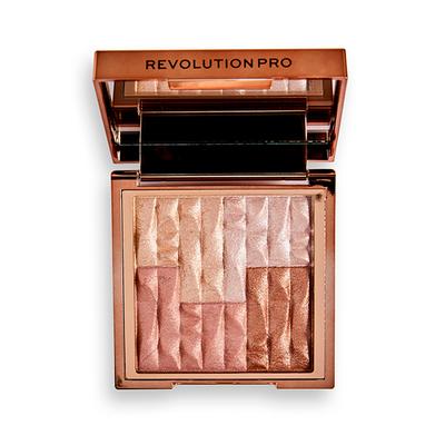 Revolution Pro Goddess Glow Shimmer Brick Afterglow 8 gm - Eye Shadow Palettes