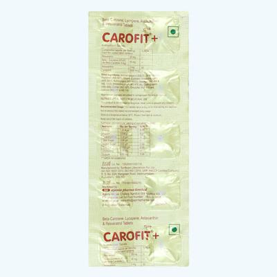 Carofit Plus Tablet 10'S - Supplements-Ent