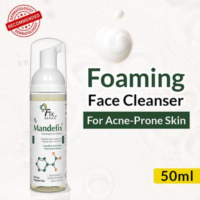 Fixderma Mandefix Foaming Face Cleanser 50 ml - Face Washes