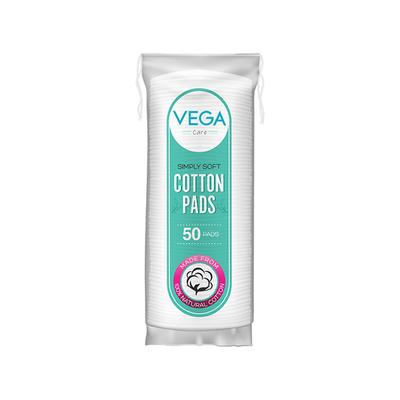 VEGA COTTON PAD CP01 (50 pcs pack) 1's - Sanitary Napkins