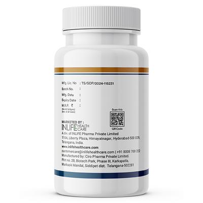 INLIFE Vitamin D3 5000 IU Cholecalciferol Softgels 60's - Multi-Vitamins
