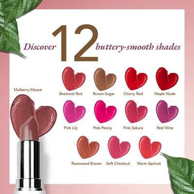 Organic Harvest Moisture Matte Lipstick - Mulberry Mauve 4 gm - Lipsticks