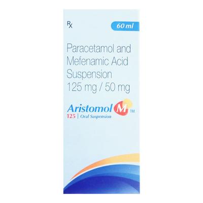 ARISTOMOL M 125 Oral Suspension 60ml - Fever-Non