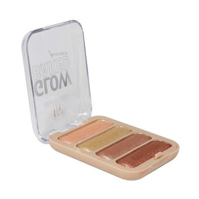 Half N Half Glow Baked Highlighter Powder, Sunset Aura 02 8 gm - Highlighters & Illuminators