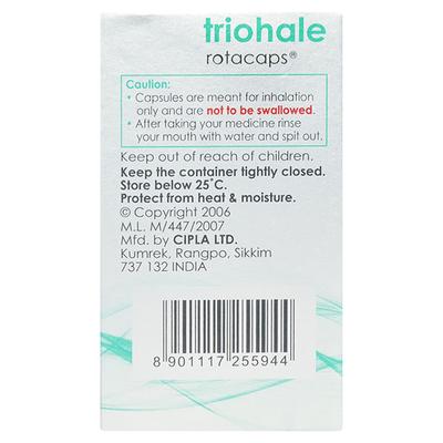 TRIOHALE Rotacap 30's - Asthma/COPD-Ast