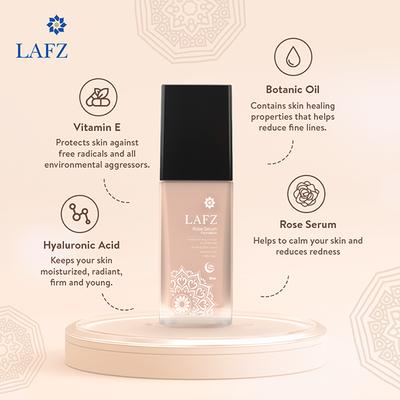 Lafz Rose Serum Foundation, Ivory 30 ml - Foundation
