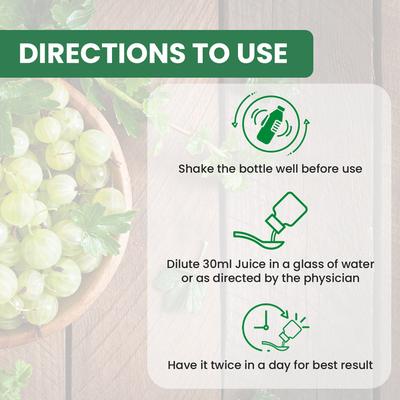Baidyanath Amla Juice 1 litre - Ayurvedic Juices