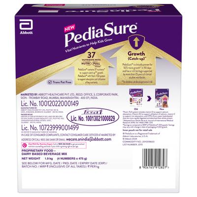 Pediasure Scientifically Designed Nutrition Drink Refill - Chocolate Flavour 1.9 kg - Kids Nutrition