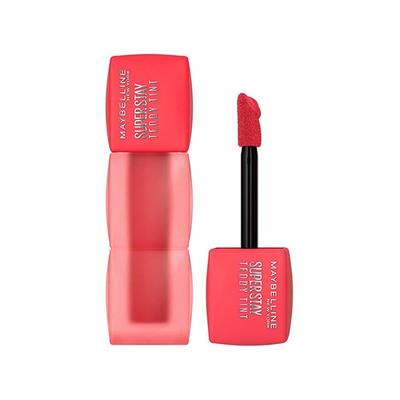 Maybelline New York Superstay Teddy Tint - Lip and Cheek Color, July Forever 5 ml - Liquid Lipsticks