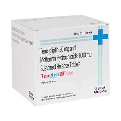 Tenglyn M 1000mg Tablet 15'S - Diabetes-Ant