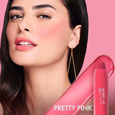 Lakme Lip Love Lip and Cheek Tint Pretty Pink 1.8 gm - Lip Crayons