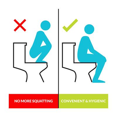 PeeBuddy Disposable Paper Toilet Seat Cover 30's - Toilet Seat Sanitizer