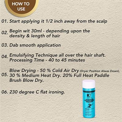 Kehairtherapy Professional Advanced Straightening Treatment 120 ml - Straight Hair