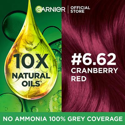 Garnier Color Naturals Ultra Shade 6.62 Cranberry Red 70 g - Crème