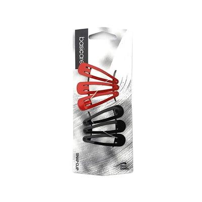 Basicare Antimicrobial Snap Clip (Pack of 6) 1's - Hair Clips/Bands