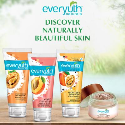 Everyuth Walnut Scrub 100 gm - Face Scrubs