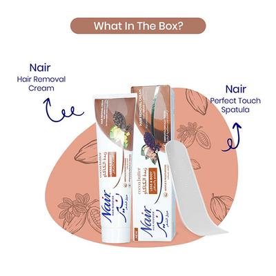 Nair Hair Removal Cream - Cocoa Butter 110 gm - Hair Removal Accessories