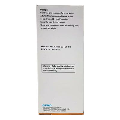 Genoplex L sugar free Syrup 200ml - Supplements-Vam