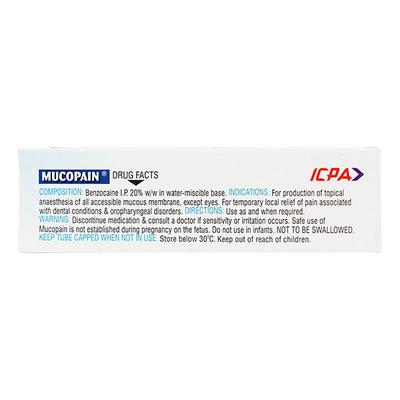 Mucopain Gel 15gm - Oral Care - P-Mou