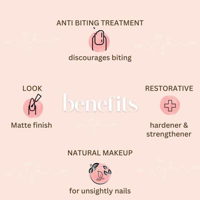 Color Fx Nail Fix Bite No - Mo 6 ml - Nail Polish