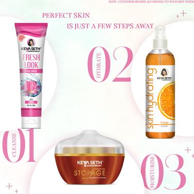 Keya Seth Aromatherapy Fresh Look Face Wash Lotus 100 ml - Face Wash & Cleansers