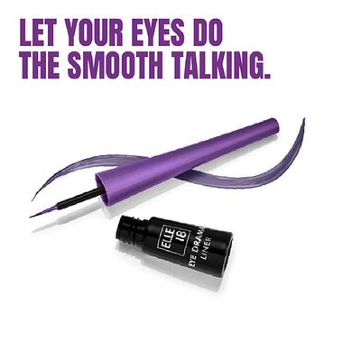 Elle18 Eyedrama Liner Ultra Violet 3 ml - Eyeliners