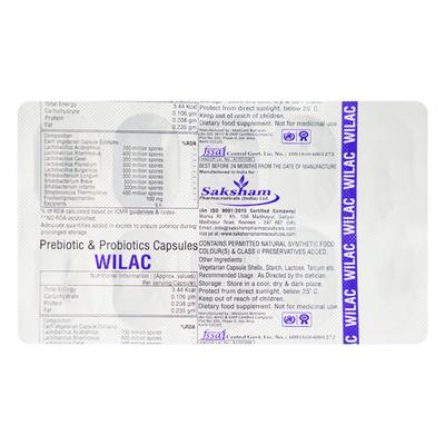 WILAC Capsule 10's - Diarrhoea-Ant