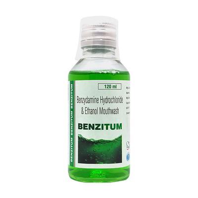 BENZITUM Mouth Wash 120ml - Oral Care - P-Mou