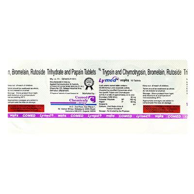 LYMED Tablet 10's - Pain relief-Ant