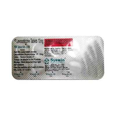 WINCIT 10mg Tablet 10's - Allergies-Ant