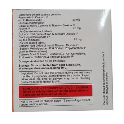 Vast R Gold Capsule 10's - Blood Clot-Ant