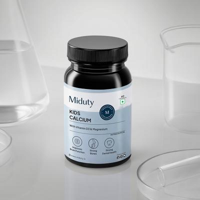 Miduty Kids Calcium Chewable Tablet 60's - Calcium And Minerals
