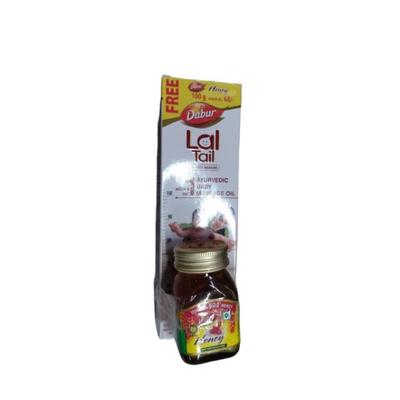 Dabur Lal Tail 200 ml Free Honey 100 g - Personal Care (Ayush)