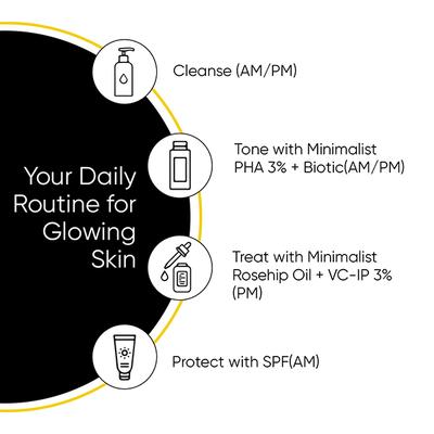 Minimalist Pure Rosehip Oil + VC-IP ( VITAMIN C ) 100% FACE SERUM 30 ml - Face Serum
