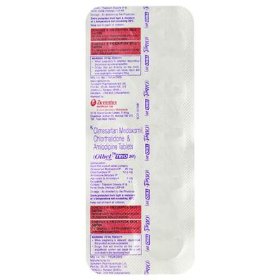 Olbet Trio 20Mg Tablet 10's - Hypertension-Ana