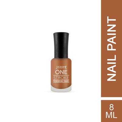 Jaquline USA One Stroke Premium Nail Enamel Burly wood J05 8 ml - Nail Polish