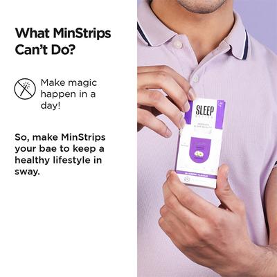 MinS Sleep Better MinStrips for Men (pack of 30 strips) 1's - Multi-Vitamins
