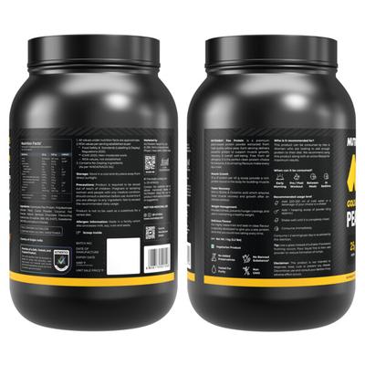 Nutrabay Hydrolyzed Gold Pea Protein - Rich Chocolate Creme 1 kg - Workout Essentials