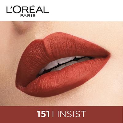 L'Oreal Paris Rouge Signature Matte Liquid Lipstick, 151 I Insist 7 Gm - Lipsticks