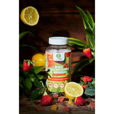 Qaadu Kids Multivitamin & Mineral Gummies 60's - Multi-Vitamins