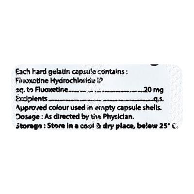 FLUXIB 20mg Capsule 10's - Depression-Ant