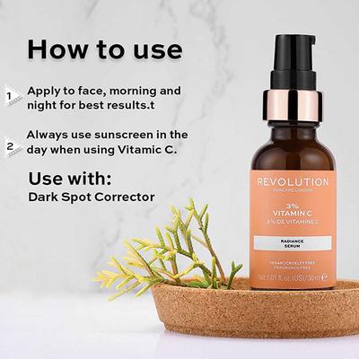 Revolution Skincare 3% Vitamin C Serum 30 ml - Face Serum