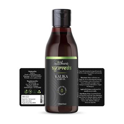 Satthwa Ayurveda Kalika Hair Oil 150 ml - Hair Oils