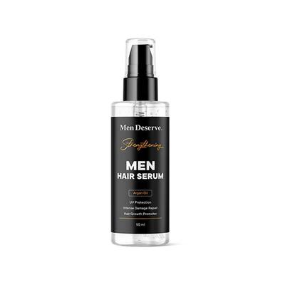 Men Deserve Daily Strengthening Hair Serum for Hair Growth, UV Protection and Intense Damage Repair 50 ml - Hair Serums
