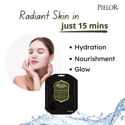 PIELOR HAMMAM EL HANA FACIAL SHEET MASK 25 ml - Sheet Masks