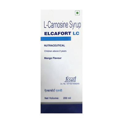 ELCAFORT LC NUTRACEUTICAL MANGO FLAVOUR Syrup 200ml - Supplements-Sup
