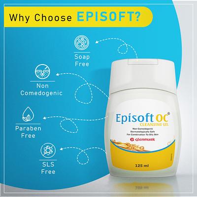 Episoft OC Gel for Acne Prone and Oily Skin 125 ml - Face Gels
